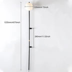 Wall Sconce Plug-In Scandinavian Minimalist Reading Light