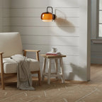 Wall Sconce Round Hand-Blown Double Glass LED