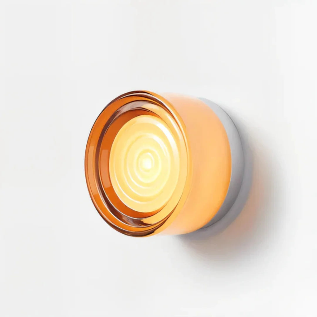 Wall Sconce Round LED Acrylic Diffuser