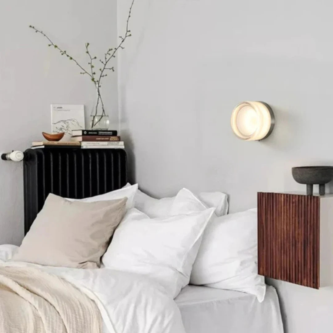 Wall Sconce Round LED Acrylic Diffuser
