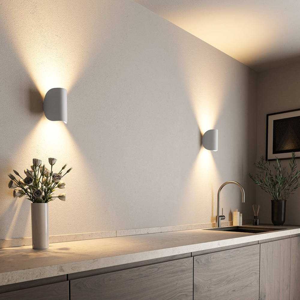 Wall Sconce Semi-Circle Dual-Directional Adjustable Optics