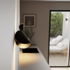 Wall Sconce Semi-Circle Dual-Directional Adjustable Optics