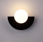 Wall Sconce Semicircular Metal LED G9 Base