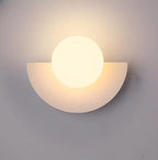Wall Sconce Semicircular Metal LED G9 Base