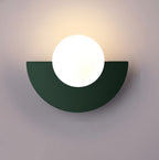 Wall Sconce Semicircular Metal LED G9 Base