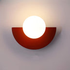 Wall Sconce Semicircular Metal LED G9 Base