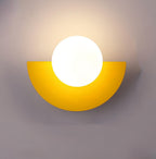 Wall Sconce Semicircular Metal LED G9 Base