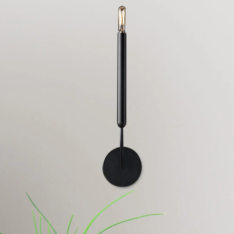 Wall Sconce Tubular Metal Hardwired