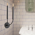 Wall Sconce Tubular Metal Hardwired