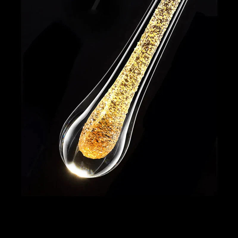 Wall Sconce Water-Drop Glass Warm White LED