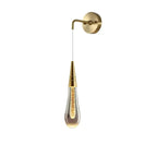 Wall Sconce Water-Drop Glass Warm White LED