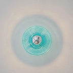 Wall Sconce Water Ripple Glass LED Bulb Included