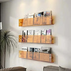 Wall Shelf Floating Magazine & Book Rack