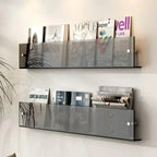 Wall Shelf Floating Magazine & Book Rack