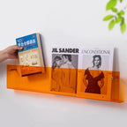 Wall Shelf Floating Magazine & Book Rack
