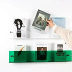 Wall Shelf Floating Magazine & Book Rack