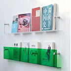 Wall Shelf Floating Magazine & Book Rack