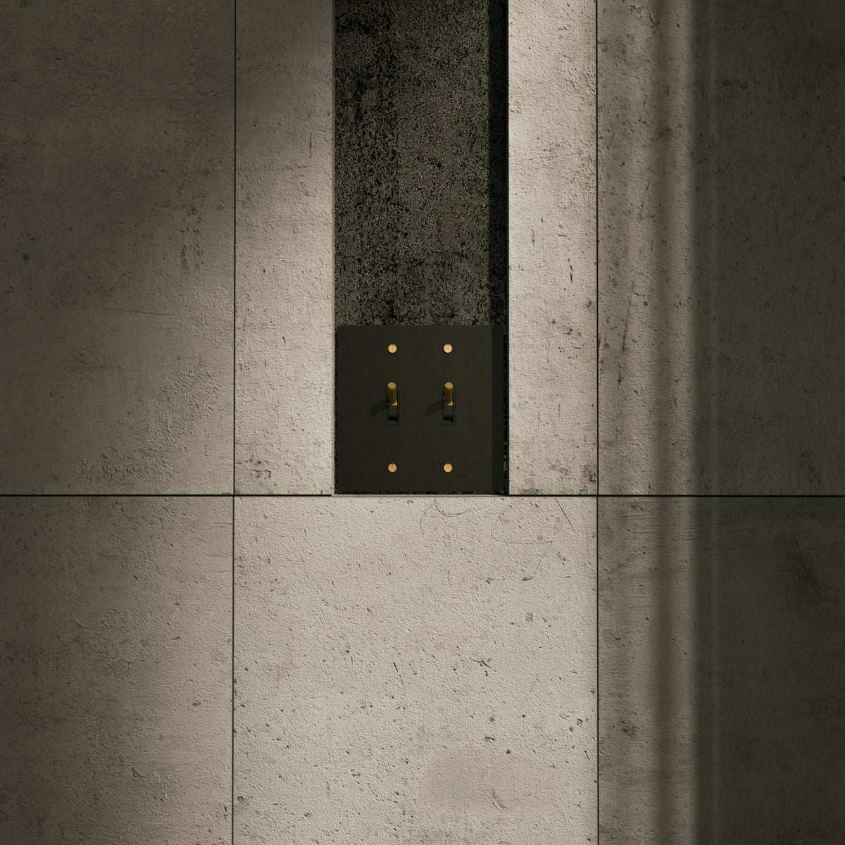 Wall Toggle Switch Solid Brass Panel Multiple Finishes