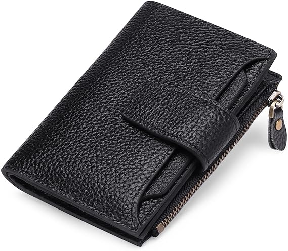 Wallet Genuine Leather RFID-Blocking 14 Card Slots