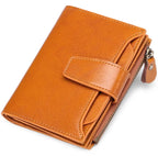 Wallet Genuine Leather RFID-Blocking 14 Card Slots