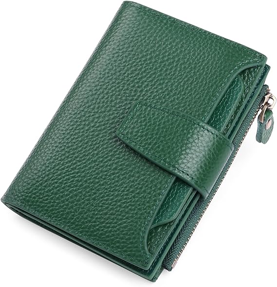 Wallet Genuine Leather RFID-Blocking 14 Card Slots