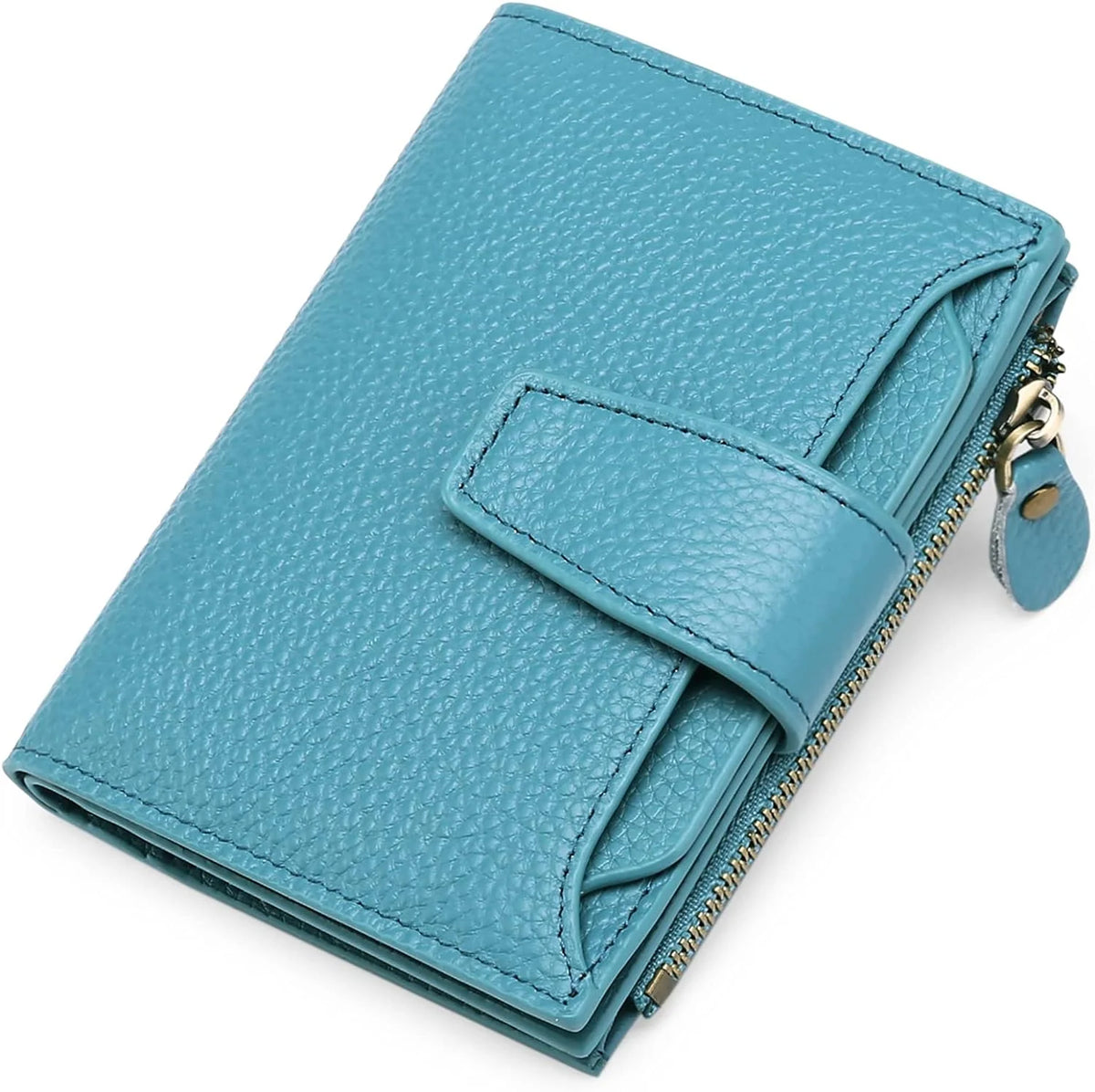 Wallet Genuine Leather RFID-Blocking 14 Card Slots