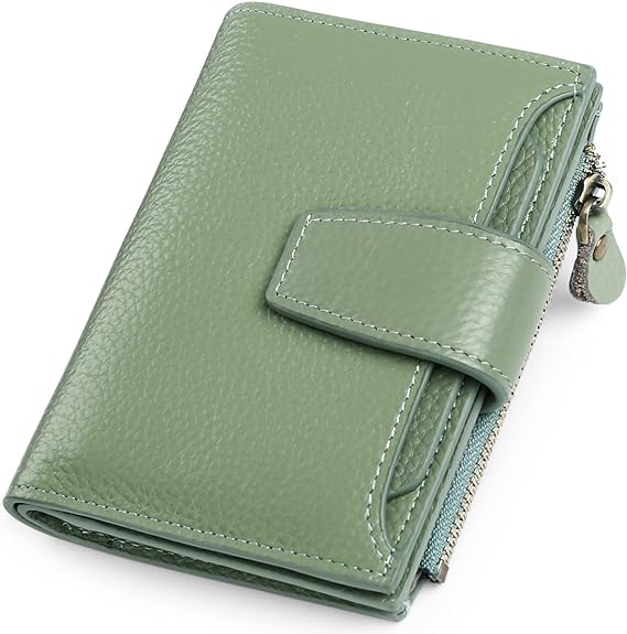 Wallet Genuine Leather RFID-Blocking 14 Card Slots