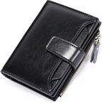 Wallet Genuine Leather RFID-Blocking 14 Card Slots