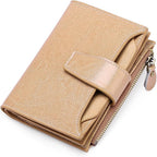 Wallet Genuine Leather RFID-Blocking 14 Card Slots