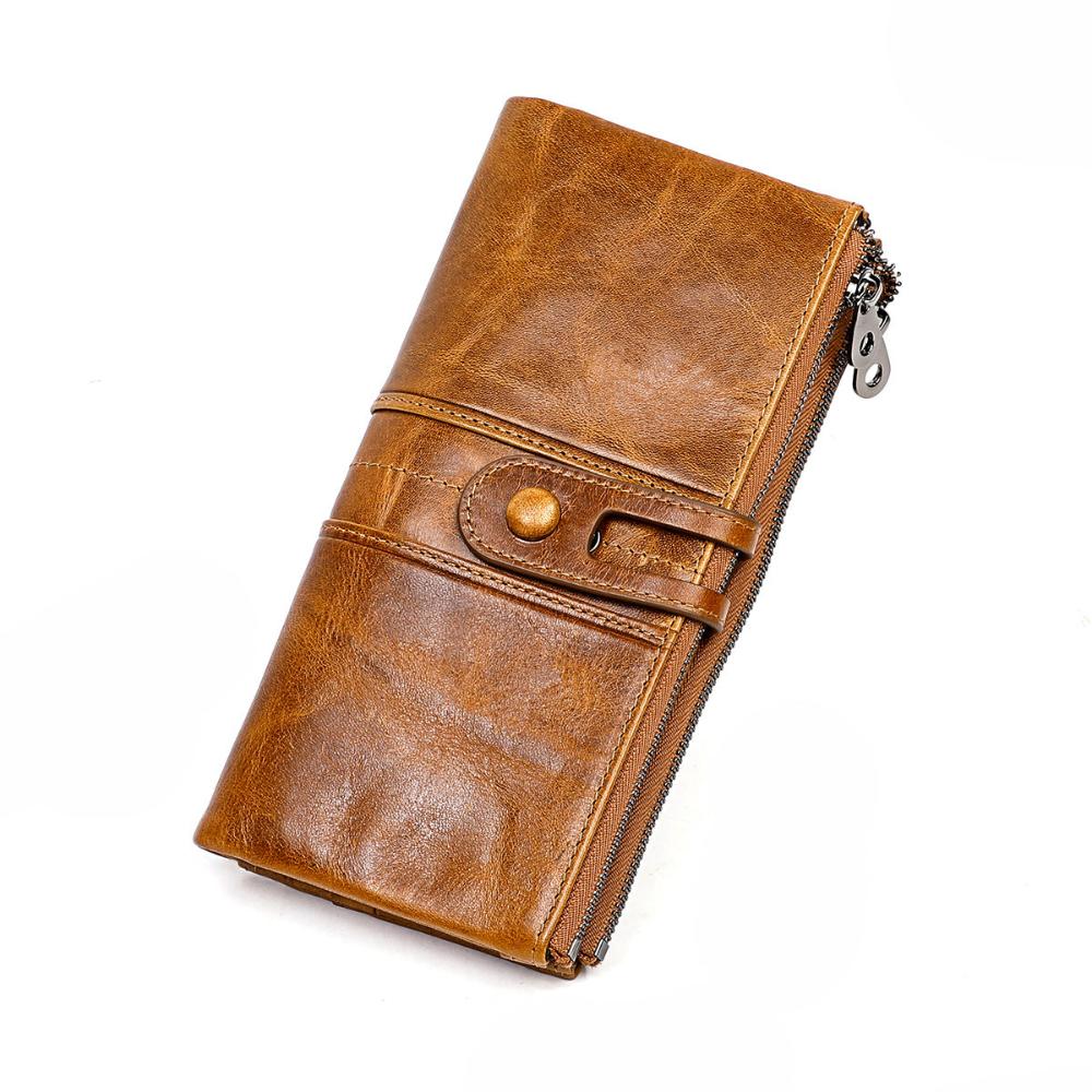 Wallet PU Leather Multiple Card Slots & Zipper Coin Pocket