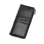 Wallet PU Leather Multiple Card Slots & Zipper Coin Pocket