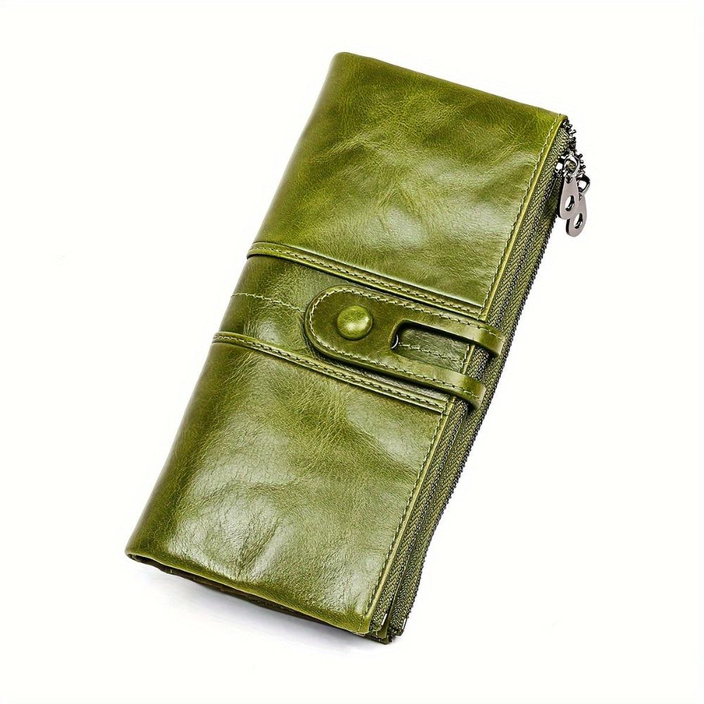 Wallet PU Leather Multiple Card Slots & Zipper Coin Pocket