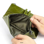 Wallet PU Leather Multiple Card Slots & Zipper Coin Pocket