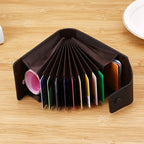 Wallet RFID-Blocking Slim ID Window Snap Closure