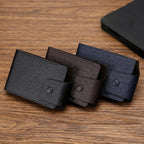 Wallet RFID-Blocking Slim ID Window Snap Closure