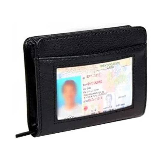 Wallet RFID Blocking Slim Zip-Around