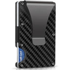 Wallet Slim Carbon Fiber RFID-Blocking