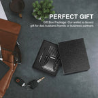 Wallet Slim Carbon Fiber RFID-Blocking