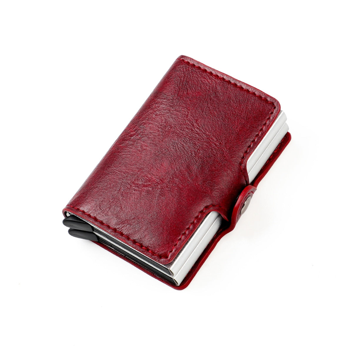 Wallet Slim PU Leather Pop-Up RFID Blocking