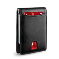 Wallet Slim RFID-Blocking Holds 7 Cards & Cash