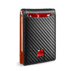 Wallet Slim RFID-Blocking Holds 7 Cards & Cash