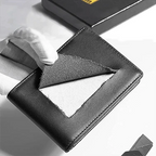 Wallet Slim RFID-Blocking Holds 7 Cards & Cash