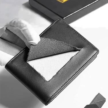 Wallet Slim RFID-Blocking Holds 7 Cards & Cash