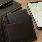 Wallet Tracker Card Ultra-Thin 3mm USB Rechargeable