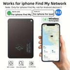 Wallet Tracker Card Ultra-Thin 3mm USB Rechargeable