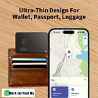 Wallet Tracker Card Ultra-Thin 3mm USB Rechargeable