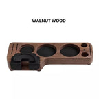 Walnut Anti-Slip Espresso Tamper Station