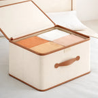 Wardrobe Storage Box Foldable With Lid & Handles