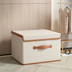 Wardrobe Storage Box Foldable With Lid & Handles