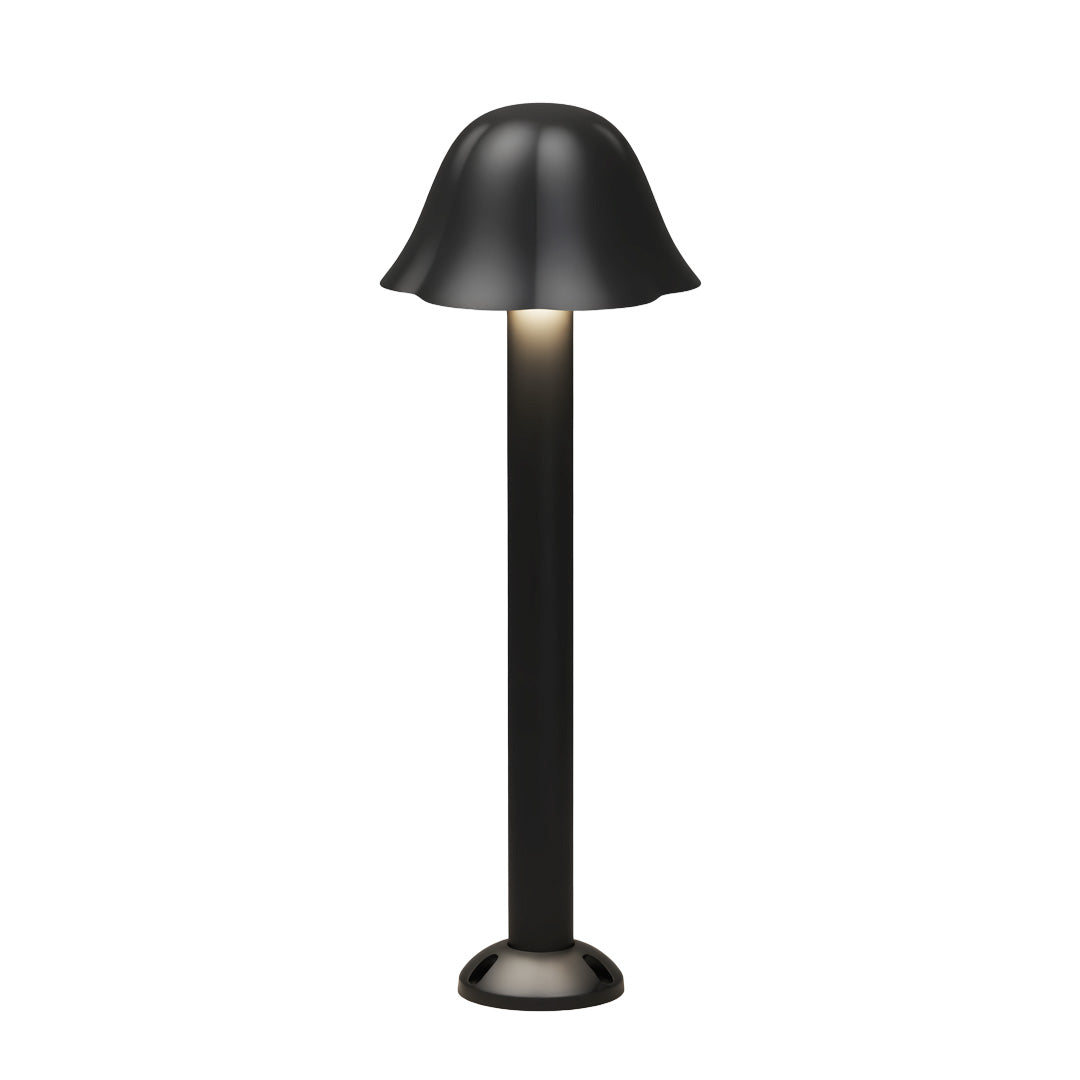 Warm 3000K Glare-Free Mushroom-Cap Path Light (Hardwired, IP54)